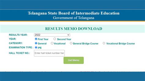 inter results 2022 date telangana